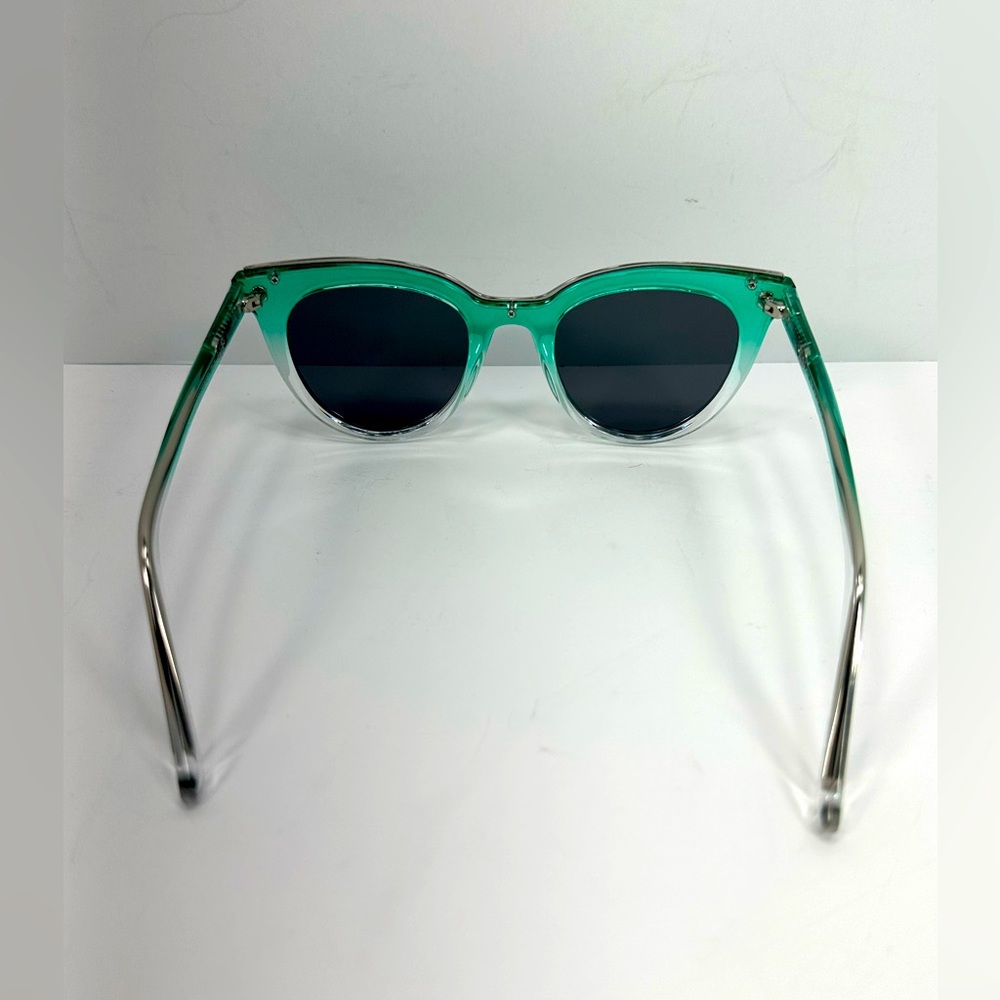 NEW - Prive Revaux The Kiki Sunglasses - Ombre Green/Clear - Picture 4 of 8